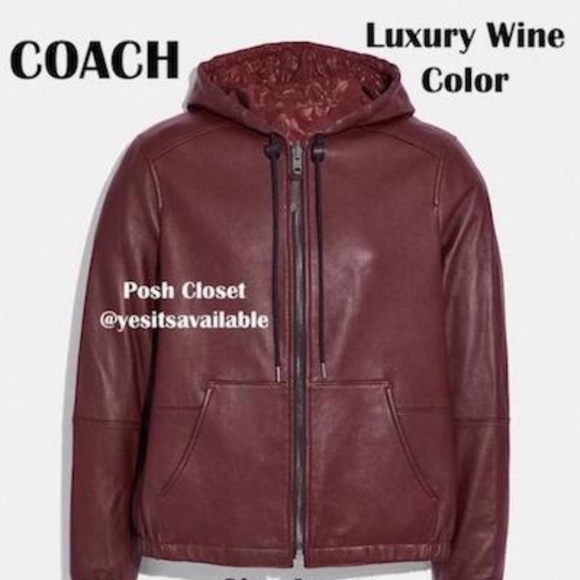 ⛔ SOLD ELSEWHERE ⛔ COACH Leather Reversible Jacket - Picture 4 of 4